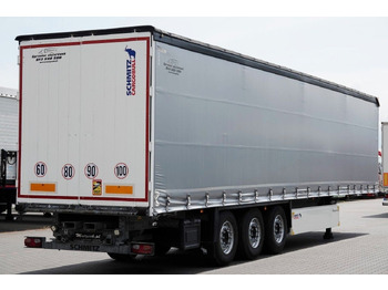 커튼사이더 세미 트레일러 Schmitz Cargobull FIRANKA / STANDARD /  OŚ PODNOSZONA / KOSZ NA PA : 사진 3