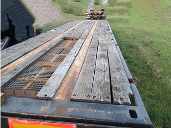 드롭사이드/ 플랫베드 트레일러 Langendorf 3 Achser Anhänger 9,4m Aufbau : 사진 4