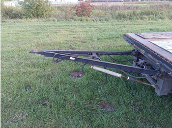 드롭사이드/ 플랫베드 트레일러 Langendorf 3 Achser Anhänger 9,4m Aufbau : 사진 5