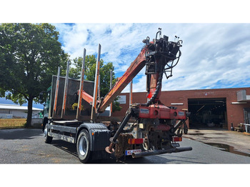 목재 트럭, 크레인 트럭 MAN TGA 18.480 Holz LKW : 사진 4