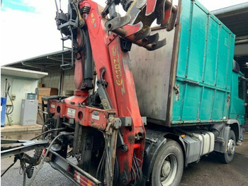 덤프트럭, 크레인 트럭 Mercedes-Benz 1841K 4x2 Actros Kipper mit Kran+Greifer : 사진 5