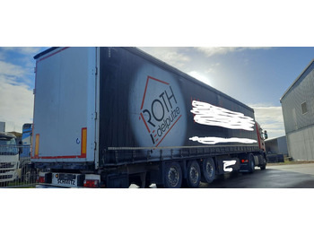 커튼사이더 세미 트레일러 Schmitz Cargobull SCS 24 Plane Spriegel : 사진 3