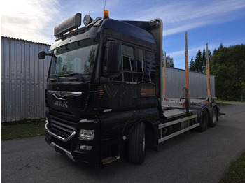 목재 트럭 MAN TGX 26.580