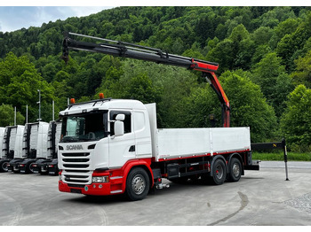 드롭사이드/ 플랫베드 트럭 SCANIA G 450