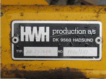 거리 청소 차량 HWH RH-25315 Onkruidborstel Zwaar + HYDRO unit : 사진 5