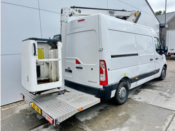 밴 Renault Master T35 2.3 dCi L2H2 Hoogwerker Hubarbeitsbühne Aerial Lift Truck 12,5 Meter Versalift Airco Cruise Control Trekhaa : 사진 3