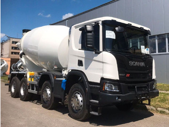 콘크리트 믹서 트럭 SCANIA P