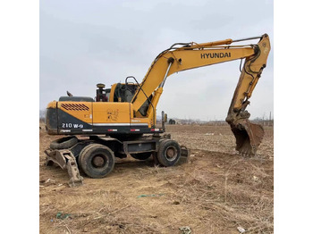 휠 굴삭기 HYUNDAI R210