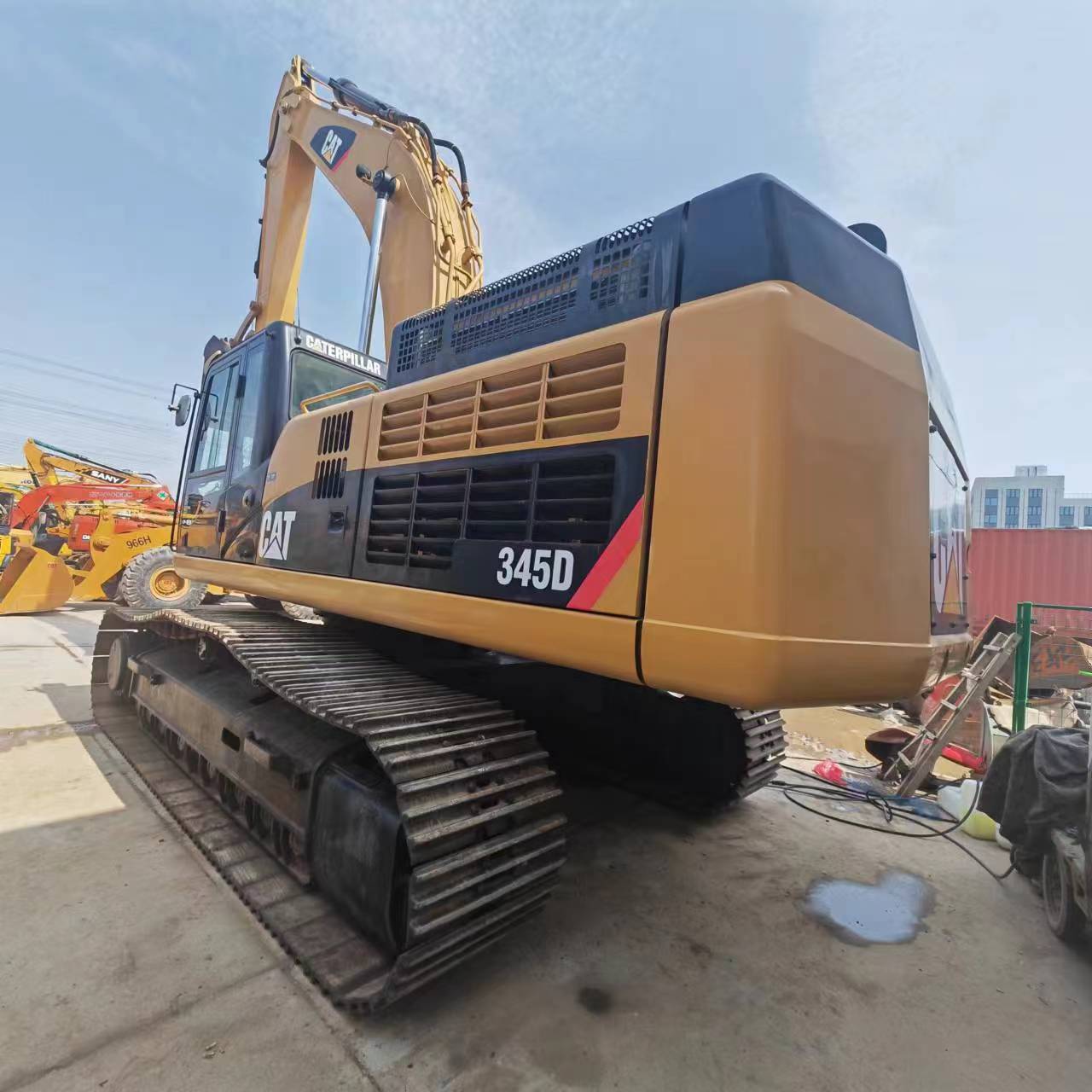 크롤러 굴삭기 CATERPILLAR 345D : 사진 3