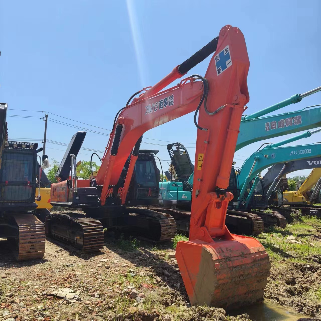 크롤러 굴삭기 HITACHI ZX350