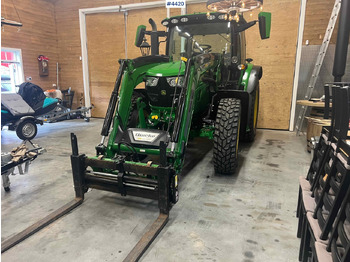 장궤형 트랙터 2024 John Deere 6150R w/ Quicke Front Loader & Bucket : 사진 2