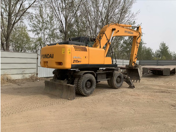 휠 굴삭기 Hyundai R210W-7 : 사진 5