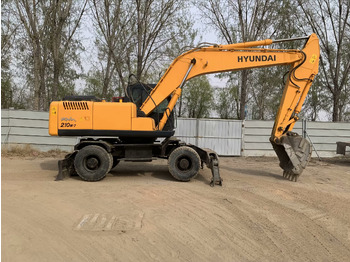 휠 굴삭기 Hyundai R210W-7 : 사진 2