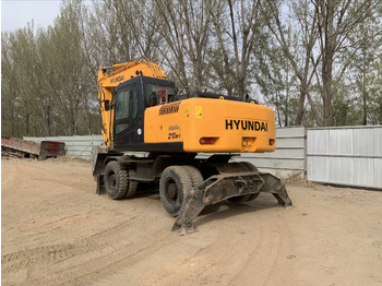 휠 굴삭기 Hyundai R210W-7 : 사진 3