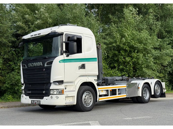 후크 리프트 트럭 Scania * Hakowiec * Scania R520 V8 * Sprowadzona * Multilift * Bardzo Dobry Stan : 사진 2 후크 리프트 트럭 Scania * Hakowiec * Scania R520 V8 * Sprowadzona * Multilift * Bardzo Dobry Stan : 사진 2