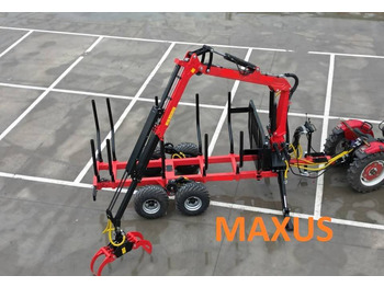 신규 임업용 트레일러 NEW 10 TON Trailer with 2 TON Crane MAXUS Warranty up to 10 YEARS    НОВИЙ причіп 10 ТОН Кран 2 ТОНИ MAXUS Гарантія до 10 РОКІВ   NOWA przyczepa 10 TON Żuraw 2 TONY MAXUS Gwarancja do 10 LAT : 사진 3