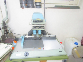인쇄 기계 ZWEISPINDELBOHRMASCHINE O.M. : 사진 2