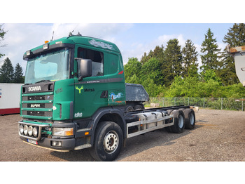 캡 새시 트럭 SCANIA R124
