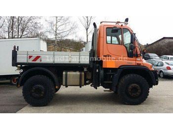 덤프트럭 Mercedes - Benz Unimog U 500 Kommunal Kipper Kommunalhydraulik U 300 400 U 500 Kommunal Kipper Kommunalhydraulik U 300 400 : 사진 3