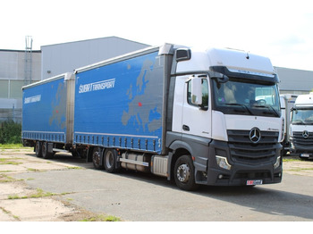 커튼사이더 트럭 MERCEDES-BENZ Actros 2542