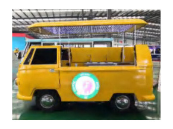 신규 자판기 트레일러 Deli Star Trailer Retro Minivan LR 4300 Electric - EU standards : 사진 2