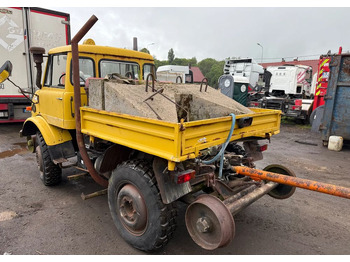 드롭사이드/ 플랫베드 트럭 Mercedes-Benz UNIMOG 406B : 사진 3