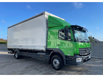 커튼사이더 트럭 Mercedes-Benz ATEGO 1624/ KABINA SYPIALNA! : 사진 4