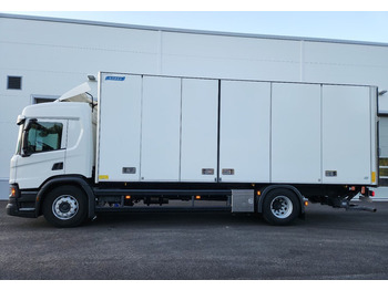 박스 트럭 Scania P280 4x2 Kylkiaukeava kori : 사진 2