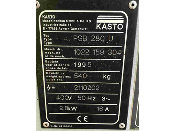 리스  Bügelsäge KASTO Bügelsäge KASTO : 사진 3