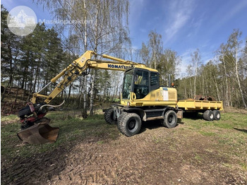 휠 굴삭기 KOMATSU PW160