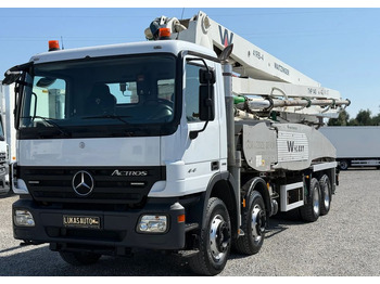 콘크리트 펌프 트럭 MERCEDES-BENZ Actros 4141