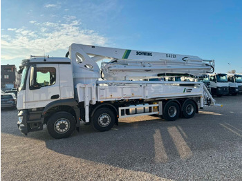 콘크리트 펌프 트럭 Mercedes-Benz AROCS 3746 SCHWING S43SX III : 사진 4