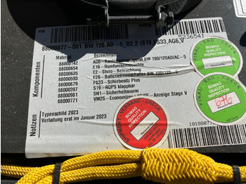 신규 롤러 BOMAG DE BW 120 AD-5 Stage V/Tier 4f : 사진 4 신규 롤러 BOMAG DE BW 120 AD-5 Stage V/Tier 4f : 사진 4