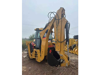 굴착기 Used Caterpillar CAT 450F Retro Excavator CAT420F Cheap Price for Sale : 사진 3