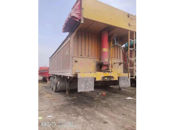 덤프 세미 트레일러 Used Heavy Construction Equipment Carriage Trailer Second Hand Carriage Trailer Used Machine Hot Sale : 사진 3