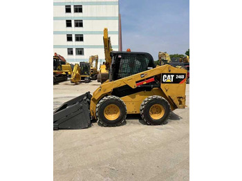 스키드 스티어 로더 90% New Front Loader Tractor CAT 246D Skid Steer Loader / Used Cat 226B 246C 246d Mini Skid Steer Loader in Stock : 사진 2