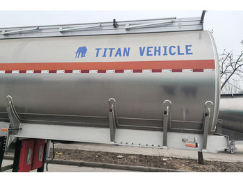 신규 유조 세미 트레일러 운반 물 연료 TITAN 3 Axle 42000liter Aluminum Tanker Trailer for Sale in Mali : 사진 3