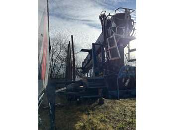 목재 세미 트레일러 Diebolt grue avec grappin rotatif : 사진 2