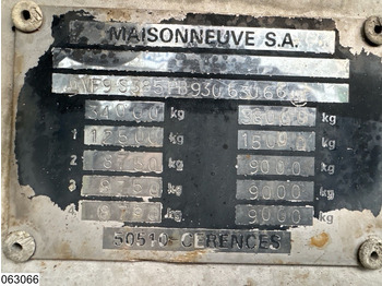 유조 세미 트레일러 MAISONNEUVE Food 32.700 liter, 5 comp : 사진 4