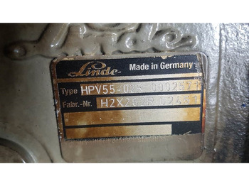 유압 Linde HPV55-02R - Atlas 65 - Drive pump/Fahrpumpe : 사진 4