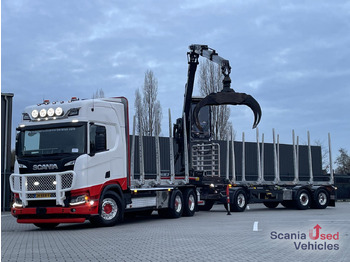 목재 트럭 SCANIA R 650