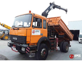 덤프트럭, 크레인 트럭 Iveco Magirus 170.23 hiab 071 : 사진 3