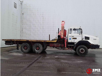 드롭사이드/ 플랫베드 트럭, 크레인 트럭 Renault CBH 280 fassi : 사진 4