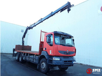 드롭사이드/ 플랫베드 트럭 RENAULT Kerax 430