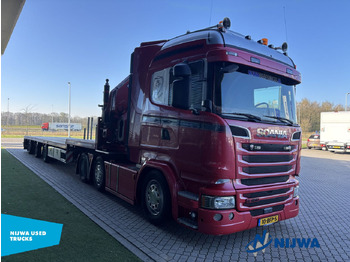 트랙터 유닛 Scania R450 6x2 I.C.M Vogelzang met HIAB 60 ton meter k : 사진 2