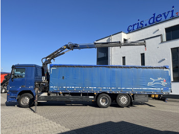 커튼사이더 트럭, 크레인 트럭 Mercedes-Benz 2541 6x2 Atlas 135.2E Pritsche 8,20 m Ausziehbar : 사진 4 커튼사이더 트럭, 크레인 트럭 Mercedes-Benz 2541 6x2 Atlas 135.2E Pritsche 8,20 m Ausziehbar : 사진 4