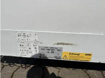 박스 밴 Mercedes-Benz SAXAS Koffer 5,90 m + Ladebordwand 1t : 사진 3