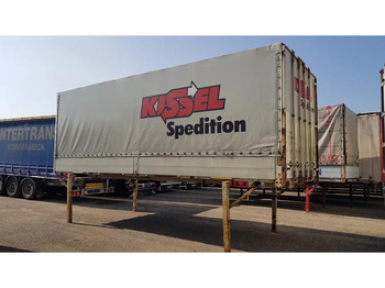신규 커튼 사이드 스왑 바디 Krone 2 x 7,45m XL12642 Wechselbrücken Planen 2 x 7,45m XL12642 Wechselbrücken Planen : 사진 2