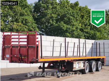 저하대 세미 트레일러 Broshuis 3AOU-48 2x uitschuifbaar1200-2740cm APK 02/26 3xgestuurd : 사진 2