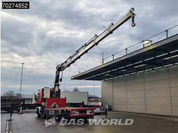 드롭사이드/ 플랫베드 트럭, 크레인 트럭 Scania G450 8X2 NL-Truck Hiab X-HIPRO 1058EP-6 Kran Front stab Retarder Euro 6 : 사진 2